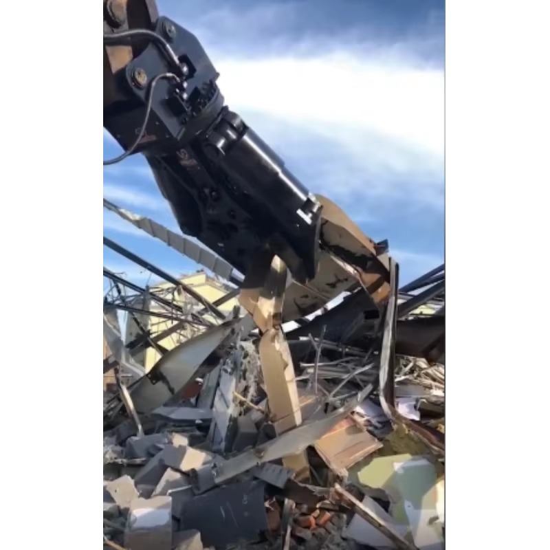 Heavy Equipment Industry - Cisaille hydraulique à mâchoires d'aigle pour