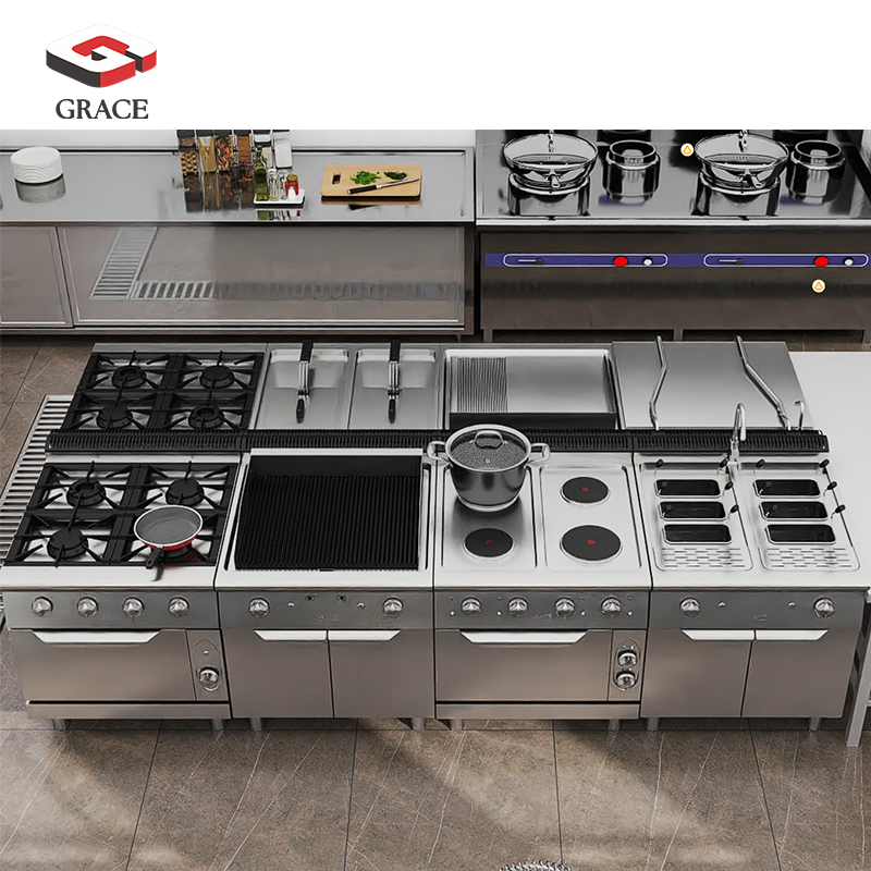 Heavy Equipment Kitchen - GRACE Heavy SS304 Machine de cuisine