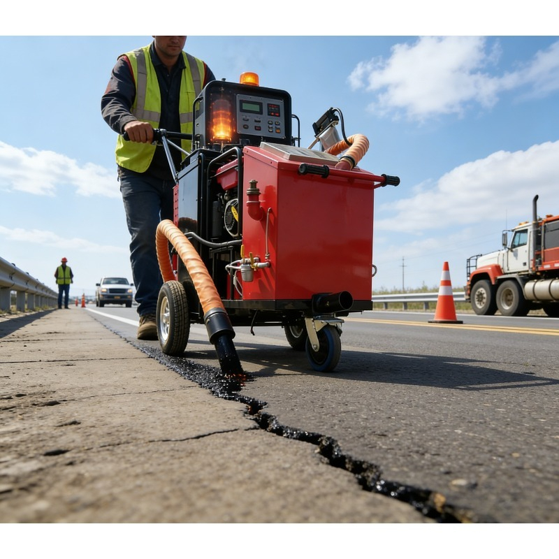 Machine de scellement automati - Road Crack Sealing Machine avis et prix