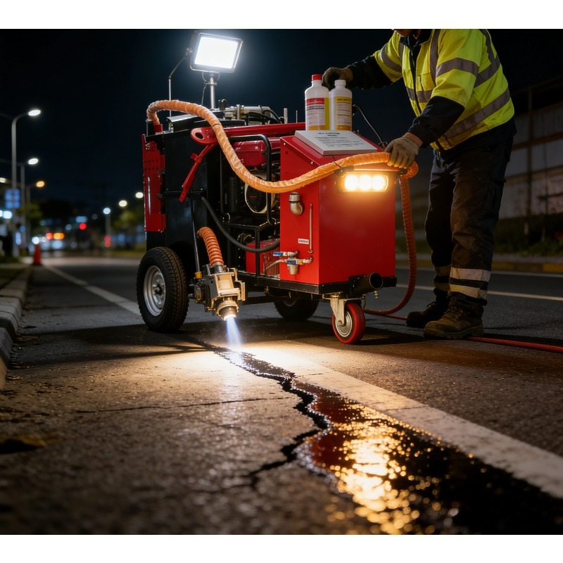 Machine à sceller les fissures - Road Crack Sealing Machine avis et prix