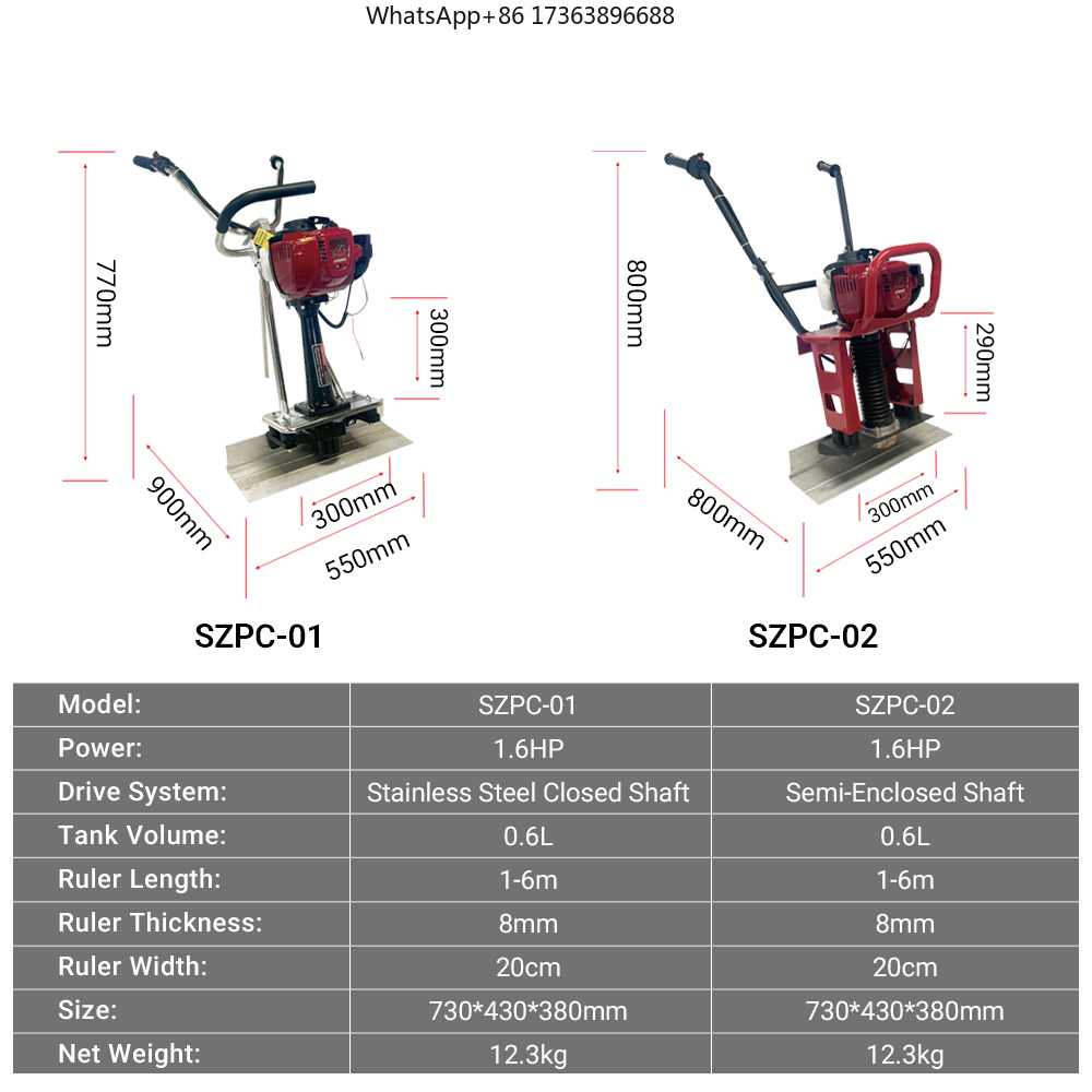Règle vibrante portative GZD 1 - Concrete Screed Vibrator avis et prix