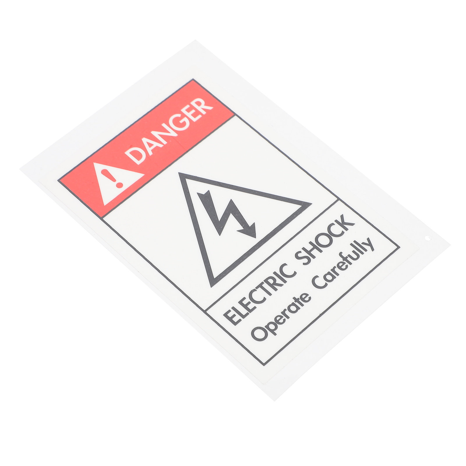 1 autocollant de signalisation - Heavy Equipment Warning Sign avis et prix