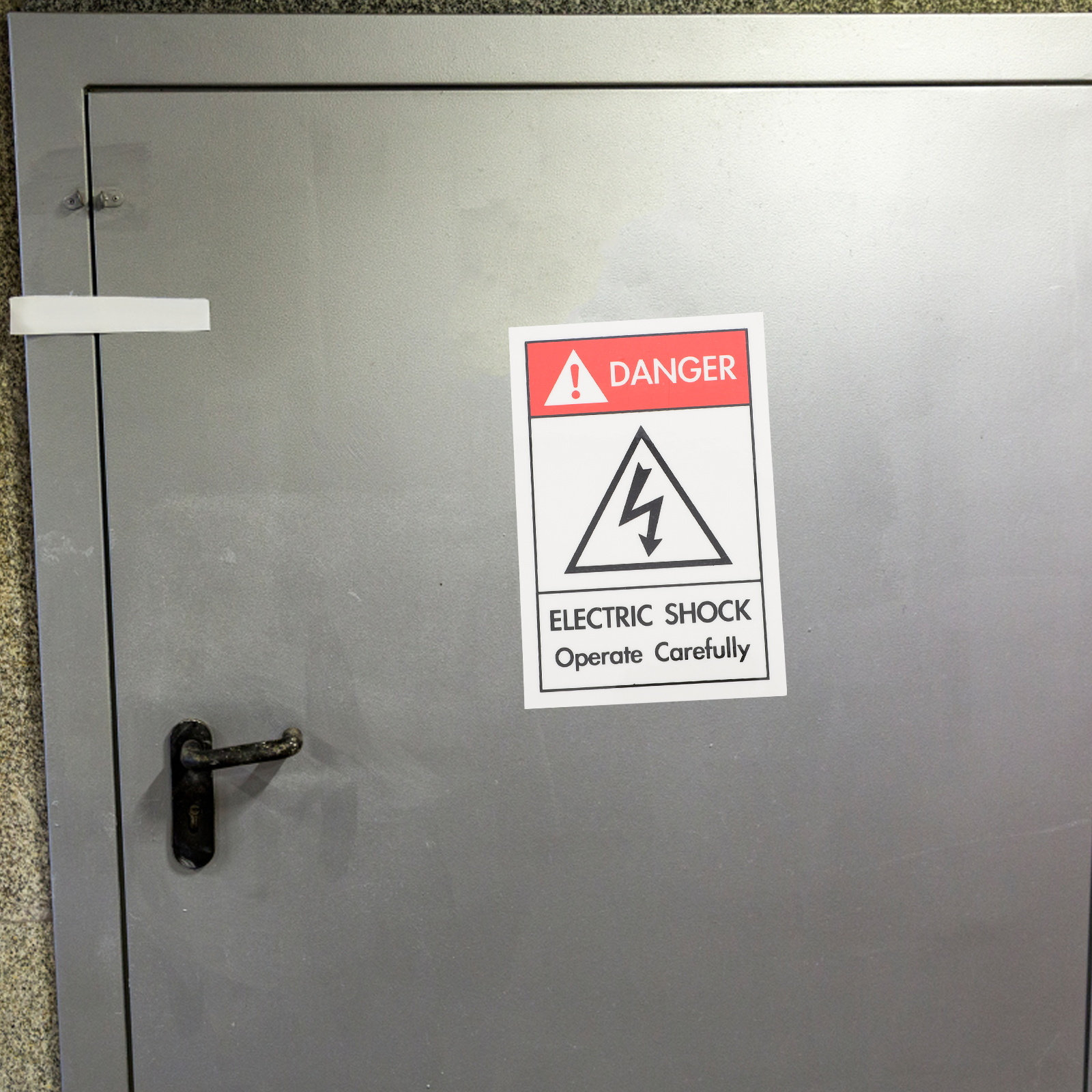 1 autocollant de signalisation - Heavy Equipment Warning Sign avis et prix